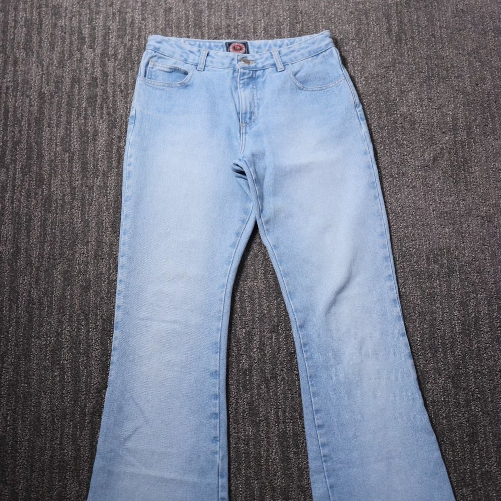 Vintage Paris Blues Originals Womens 7 Jeans Light Wash Flared Leg